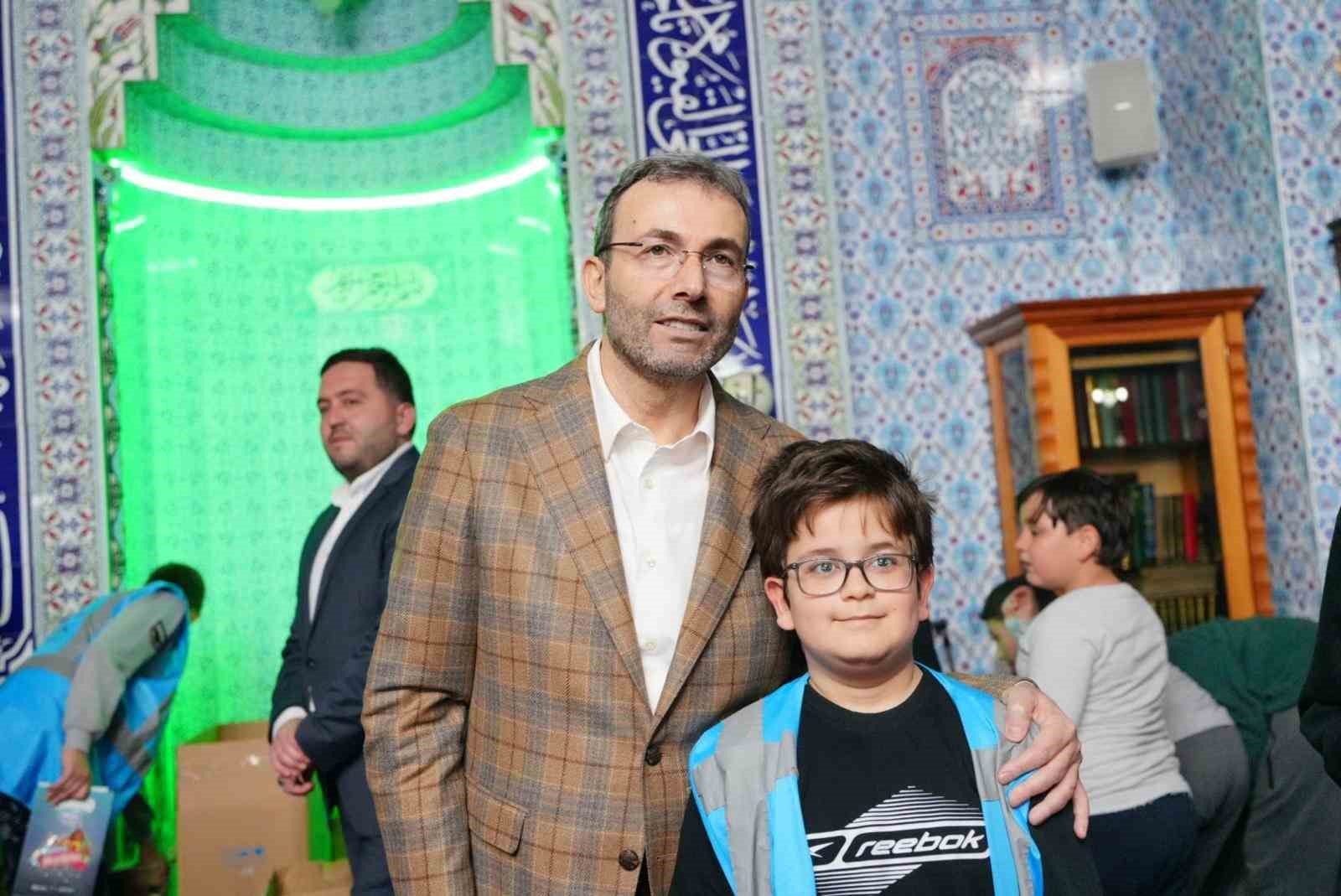 Başkan Ahmet Cin’den "Çocuklu Cami"de anlamlı buluşma