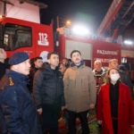 Vali Aygöl, yangın bölgesinde incelemelerde bulundu