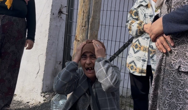 Çorlu’da ağlatan yangın