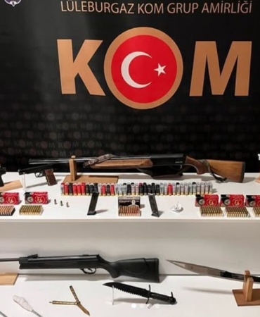 Kırklareli merkezli 4 ilde organize suç örgütlerine operasyon