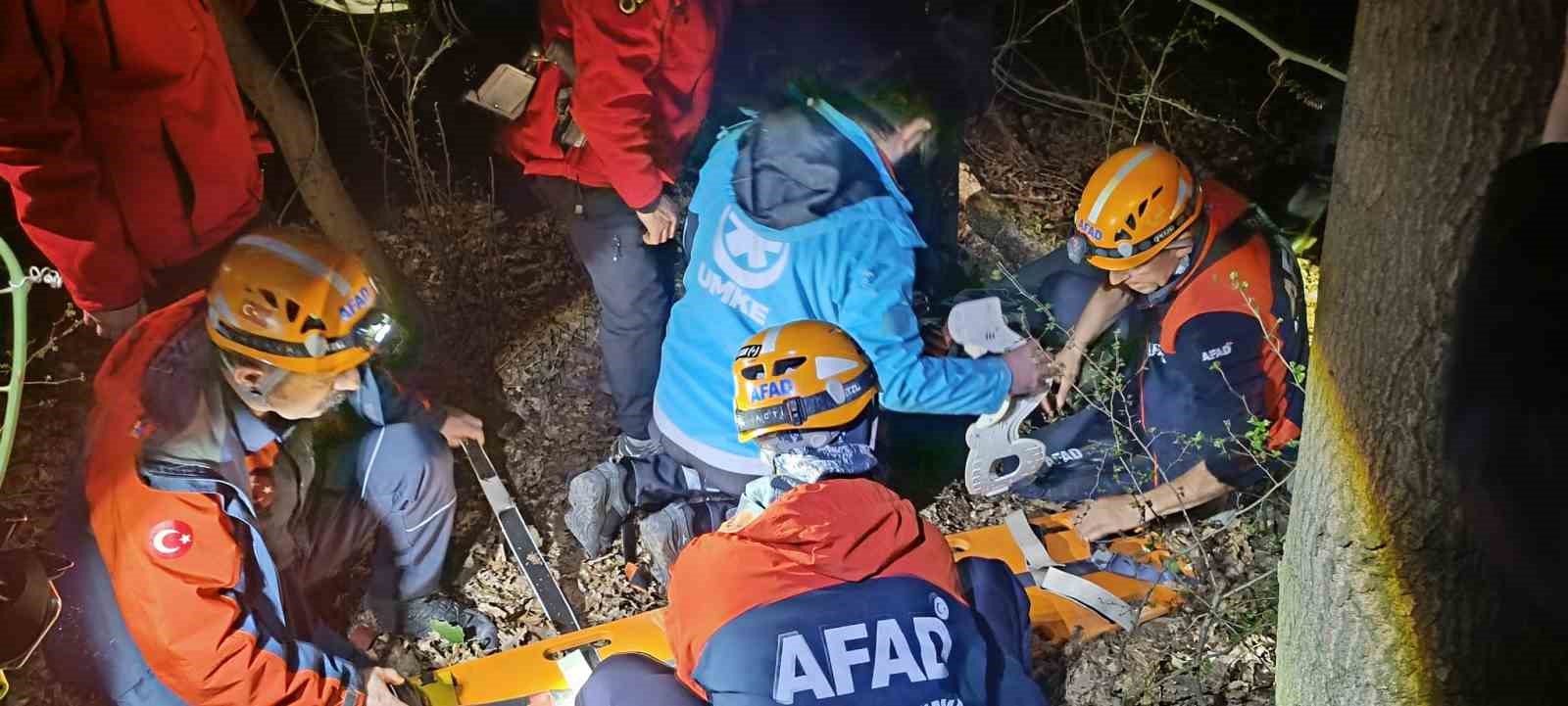 Evinden bavulunu alıp çıkmıştı, ormanlık alanda bulundu