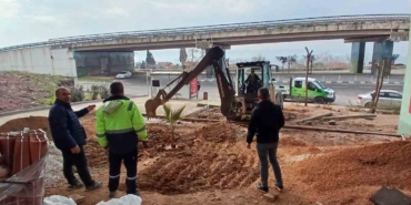 Tavşancıl’daki viyadüğe estetik dokunuş