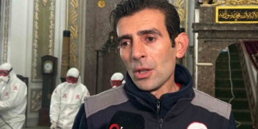 Hırka-i Şerif Camii gül suyuyla yıkandı