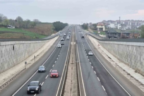Tekirdağ’da bayram trafiği yoğunluğu