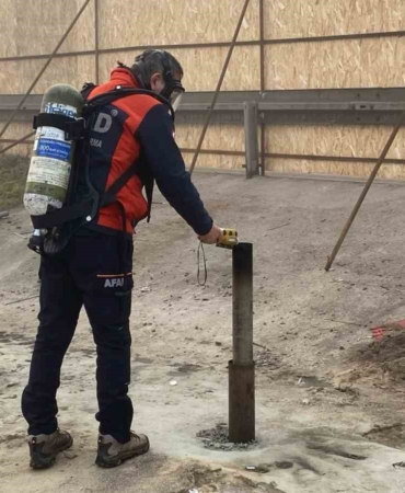 4 gündür yanan gaz söndü, ekipler yeniden alevlendirdi