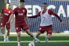 Galatasaray, Fenerbahçe maçı hazırlıklarını sürdürdü