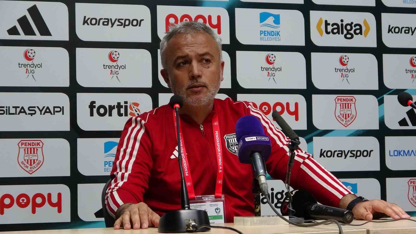 Taylan Temel: "Rakibimiz duran toptan bulduğu pozisyonu değerlendirdi"