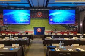 MHK Başkanı Ferhat Gündoğdu, UEFA hakem sempozyumuna katıldı