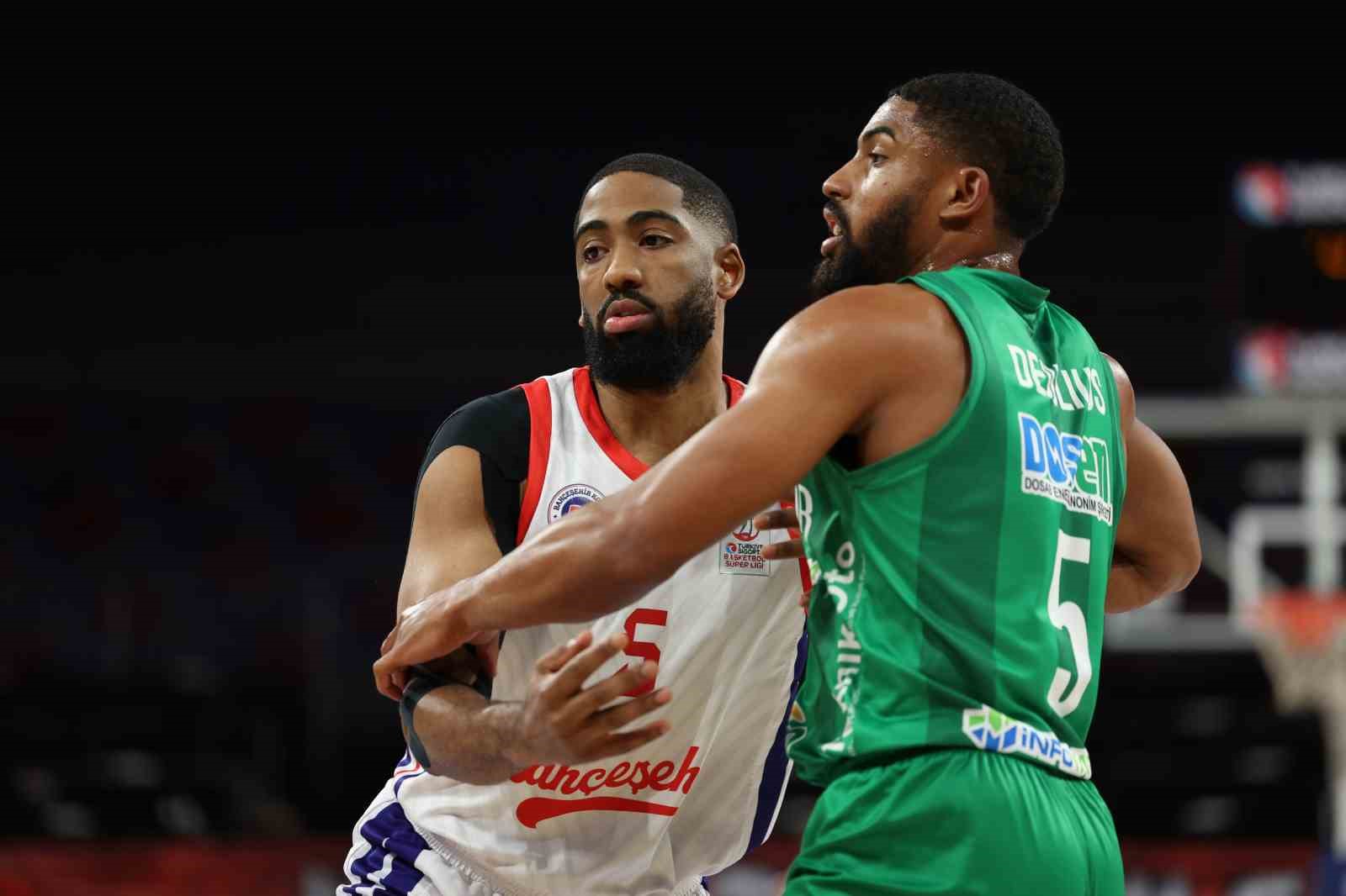 Basketbol Süper Ligi: Bahçeşehir Koleji: 92 - Bursaspor: 67