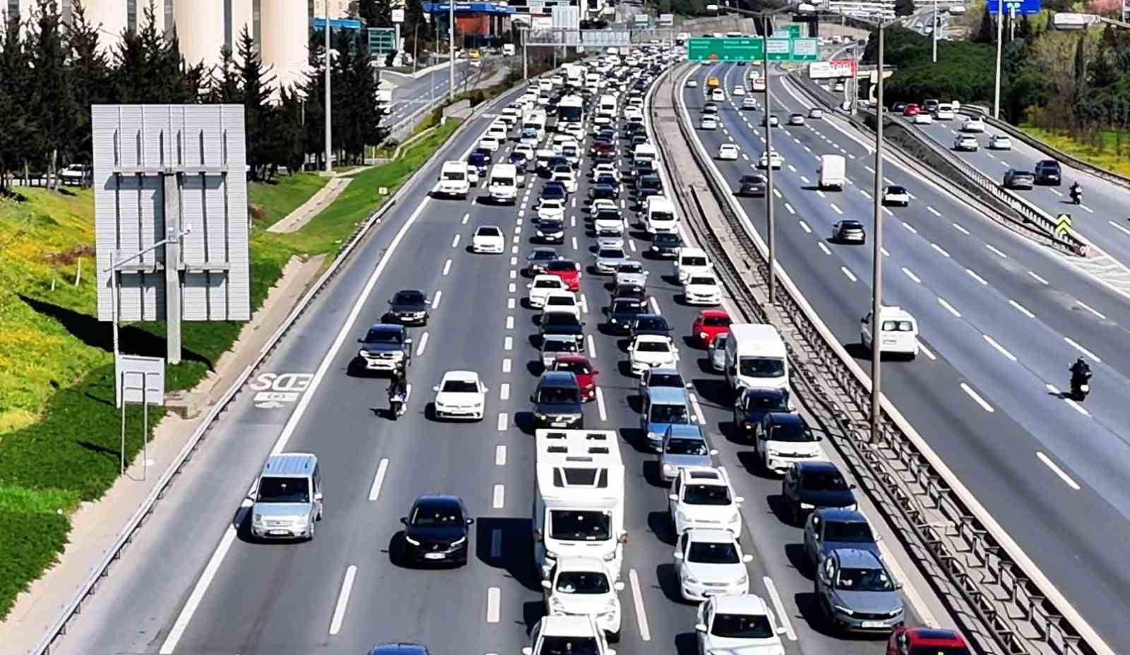 İstanbul’da trafik yoğunluğu