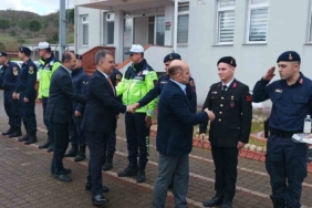 Çan’da bayramlaşma töreni gerçekleştirildi