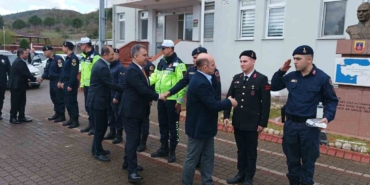 Çan’da bayramlaşma töreni gerçekleştirildi