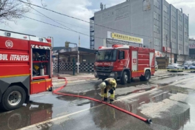 Sultanbeyli’de iş yeri yangını: Alevler kontrol altına alındı