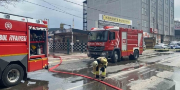 Sultanbeyli’de iş yeri yangını: Alevler kontrol altına alındı