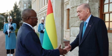 Cumhurbaşkanı Erdoğan, Gine Bissau Devlet Başkanı Embalo ile görüştü