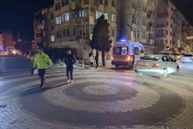 Keşan’da otomobil ile çarpışan motosikletin sürücüsü yaralandı