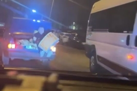 Ramazan davulcusu otomobilin bagajında davul çaldı: O anlar kamerada