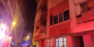 Bursa’da gece yarısı yangın paniği
