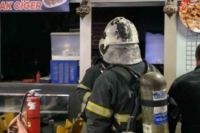 Kocaeli’de restoranda korkutan yangın