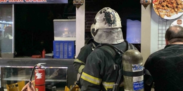 Kocaeli’de restoranda korkutan yangın
