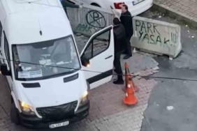 Kağıthane’de servis şoförünü kuzenine vurdurdu: O anlar kamerada