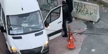 Kağıthane’de servis şoförünü kuzenine vurdurdu: O anlar kamerada