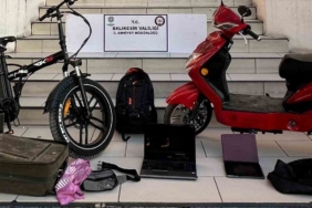 Ayvalık’ta 3 ev ve bir resmi kuruma dadanan hırsız polisten kaçamadı