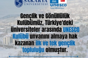 Türkiye’nin ilk ve tek UNESCO kulübü SAÜ’de