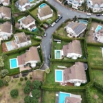 Özcan Deniz’in lüks villalarının bulunduğu site havadan görüntülendi