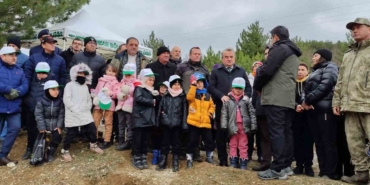Bozüyük’te 21 Mart Dünya Ormancılık Günü’nde bin adet fidan toprakla buluştu
