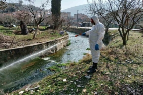 Bilecik’te sivrisineklerle mücadeleye devam ediyor