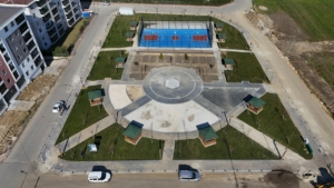 Silivri’de Şifa Parkı’nda çalışmalar hızla sürüyor