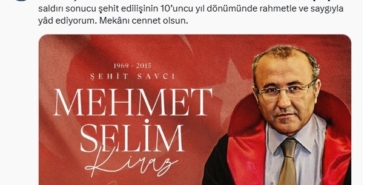 Cumhurbaşkanı Erdoğan, şehit Savcı Mehmet Selim Kiraz’ı andı