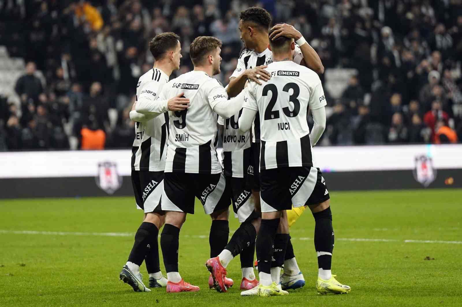 Trendyol Süper Lig: Beşiktaş: 2 - Kayserispor: 0 (Maç sonucu)