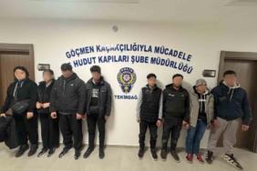 Tekirdağ’da İranlı ve Afgan kaçak göçmenler yakalandı