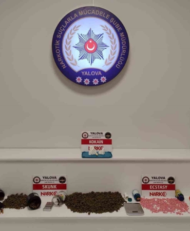 Yalova’daki uyuşturucu operasyonunda 5 tutuklama