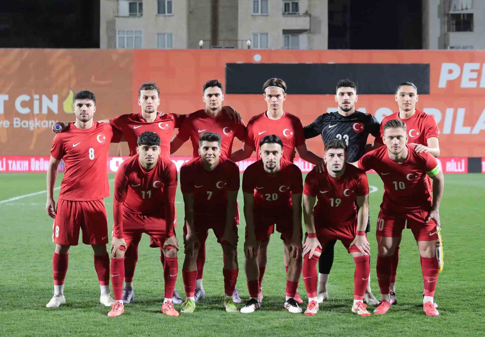 Ümit Milli Takımı, hazırlık maçında Belarus’a 3-2 yenildi