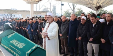 Cumhurbaşkanı Erdoğan, Kasım Yağcıoğlu’nın cenaze törenine katıldı