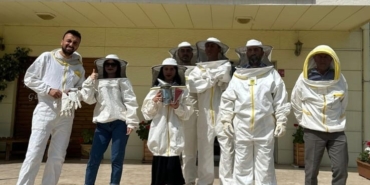 Havran MYO öğrencilerine arıcılık eğitimi