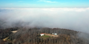 Sakarya’da sis sonrası kartpostallık görüntüler