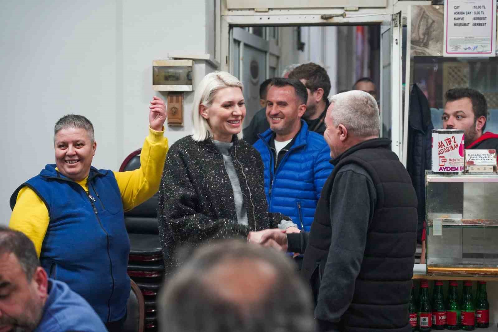 Başkan Subaşı iftar sonrası vatandaşla buluştu