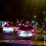 Kadıköy’de polisin dur ihtarına uymadı, makas atarak kaçtı