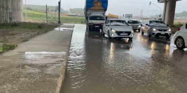 Bilecik’te aniden bastıran yağmur