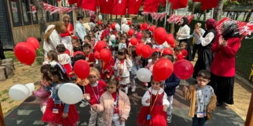 Çocuklar 23 Nisan’ı gururla kutladı