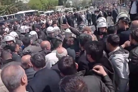 Saraçhane’de İETT otobüs şoförlerinin eyleminde gergin anlar