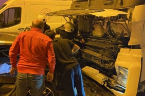 TEM’de 8 araç zincirleme kazaya karıştı: 8 yaralı