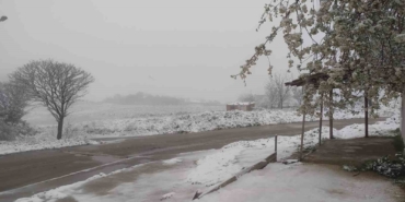 Tekirdağ’da kar yağışı