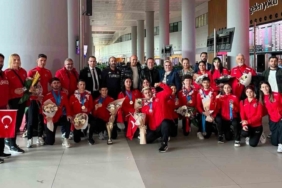 Avrupa şampiyonu Para Atletizm Milli Takımı yurda döndü