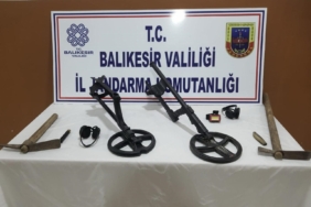 Susurluk’ta kaçak kazıya suçüstü