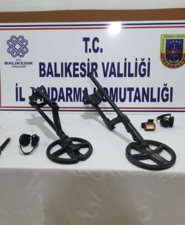 Susurluk’ta kaçak kazıya suçüstü
